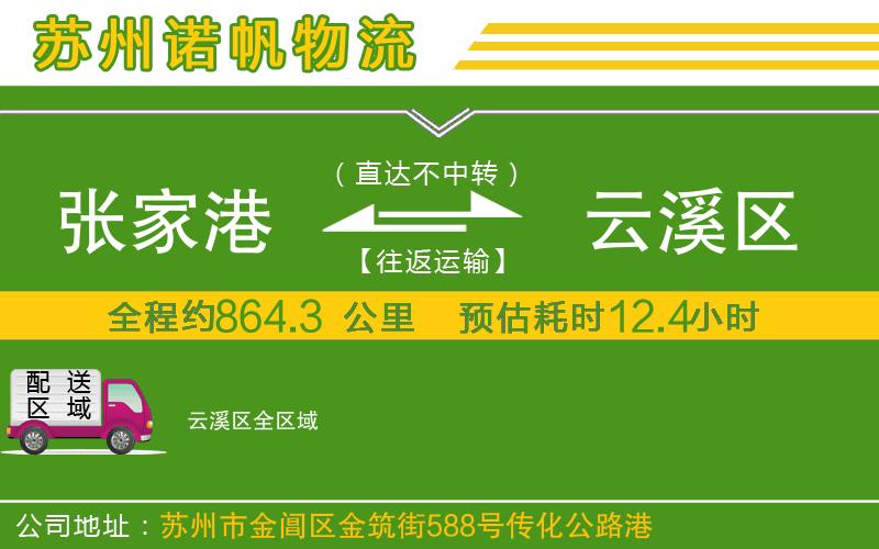 張家港到云溪區(qū)物流公司